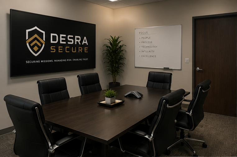 Desra Secure headquarters conference room at Research Pavilion 12424 (rendering)